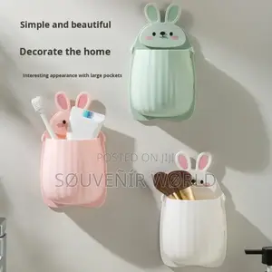 Cute Rabbit Wall-Mounted Organizer
