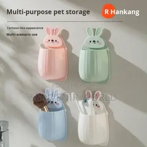 Cute Rabbit Wall-Mounted Organizer