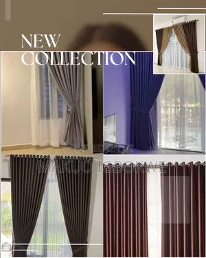 Turkish Curtain Fabric Complete Set