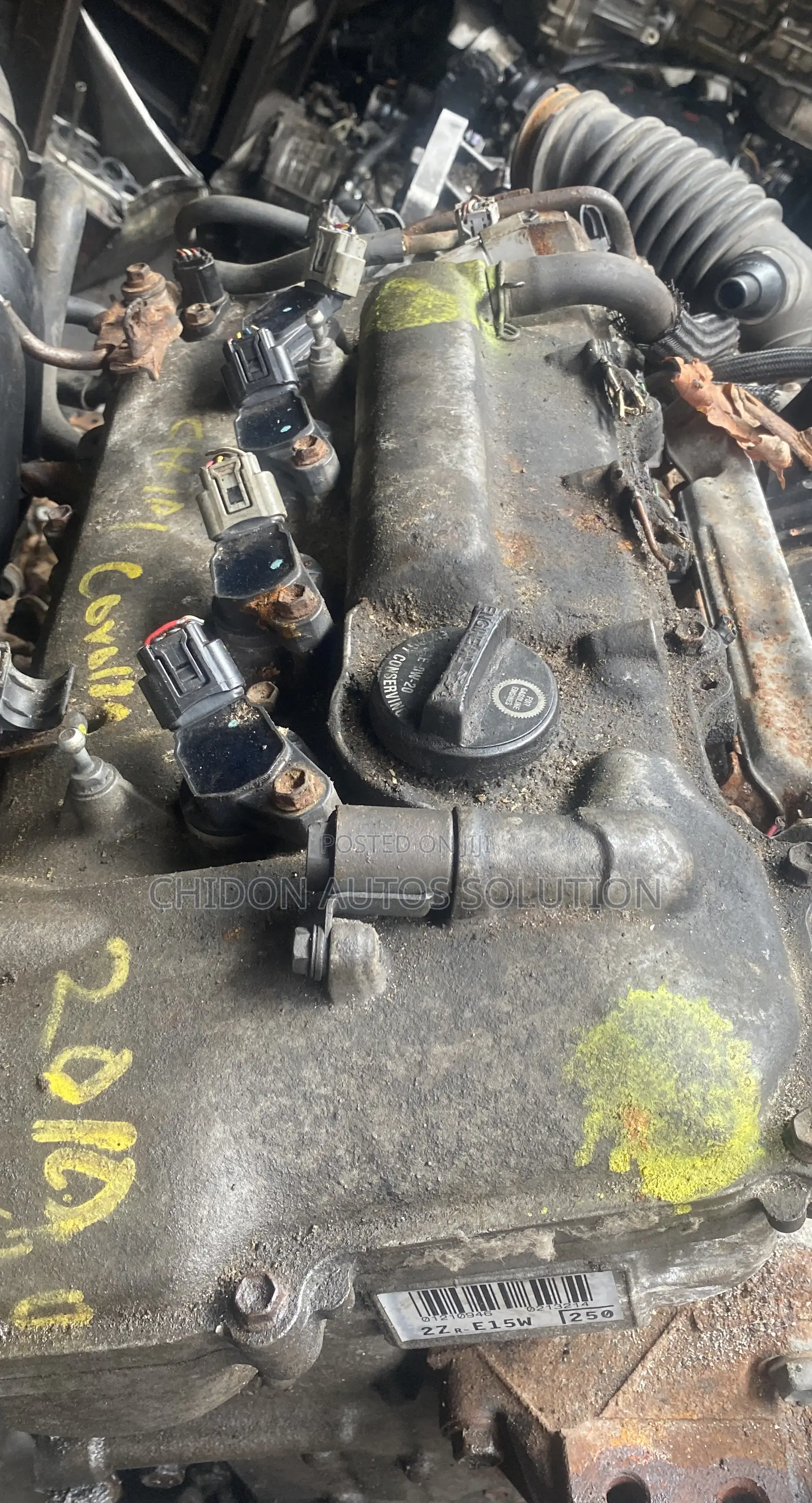 Toyota Corolla Engine 2012 2zr