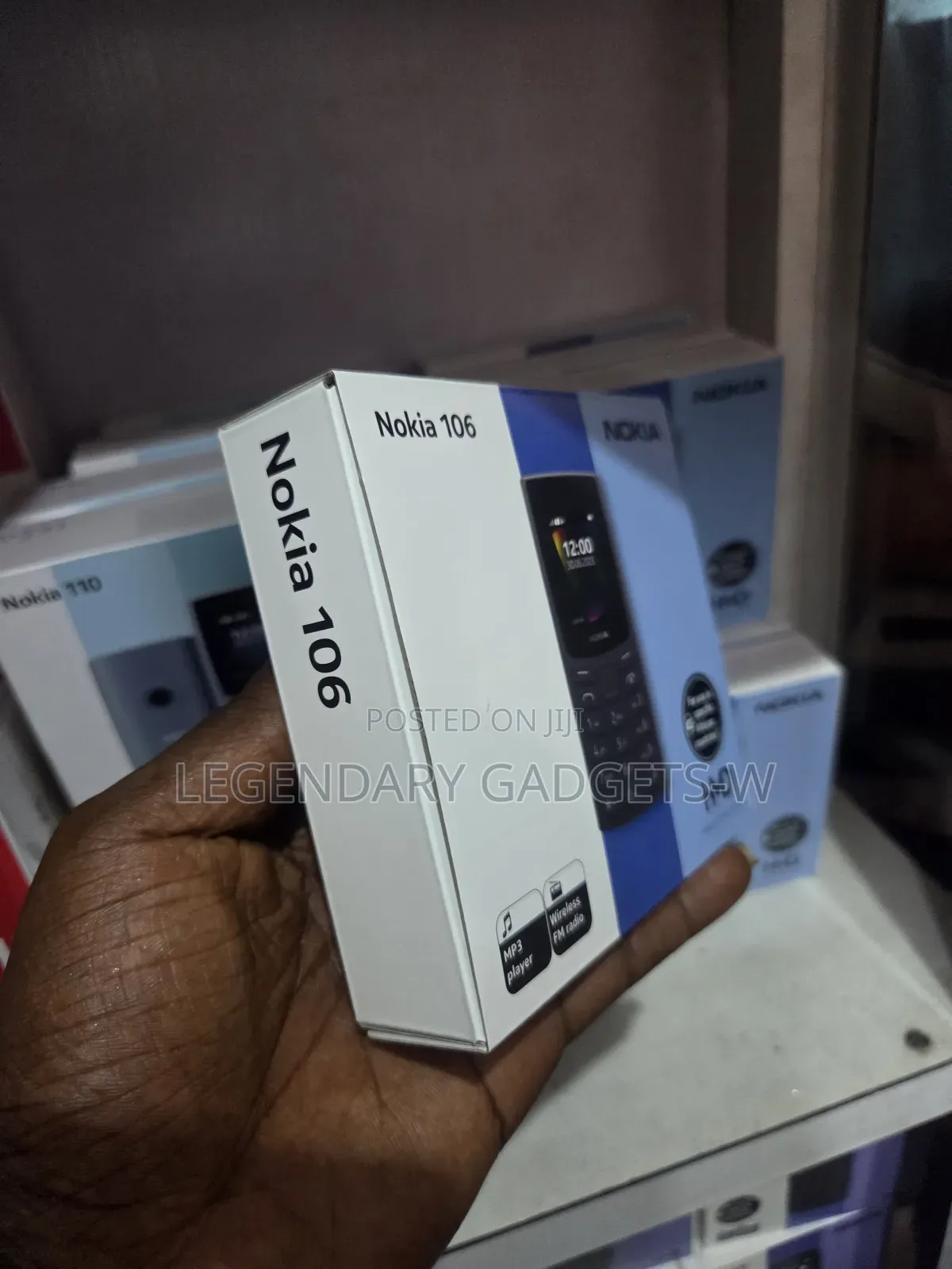 New Nokia 106 Black
