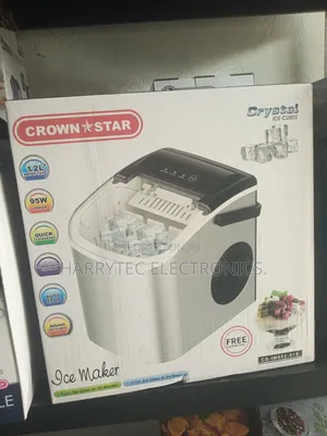 Crown Star Quick Ice Maker 1:2 Litrs With 2 Years Warranty