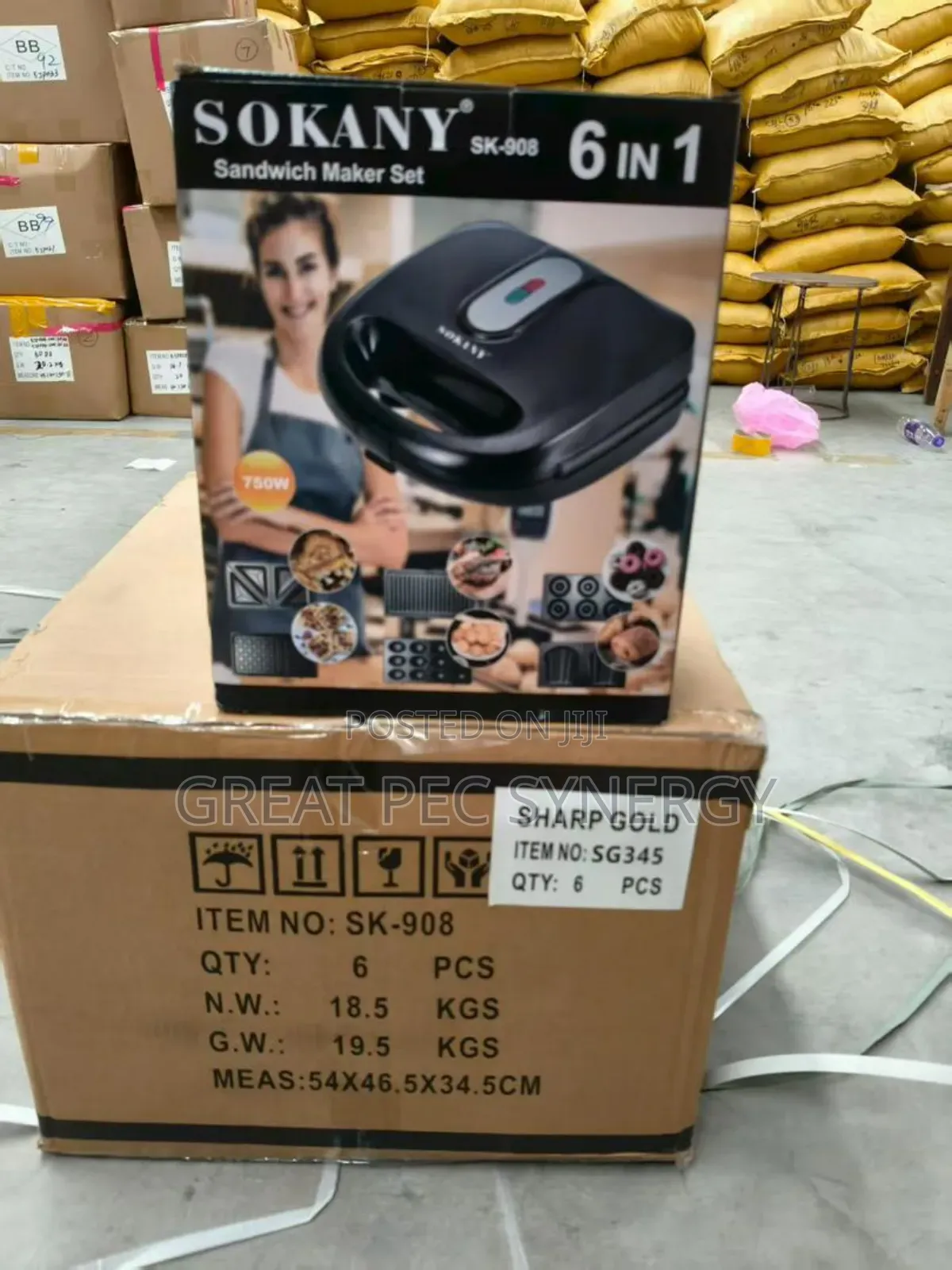 6 In 1 Sokany Toaster