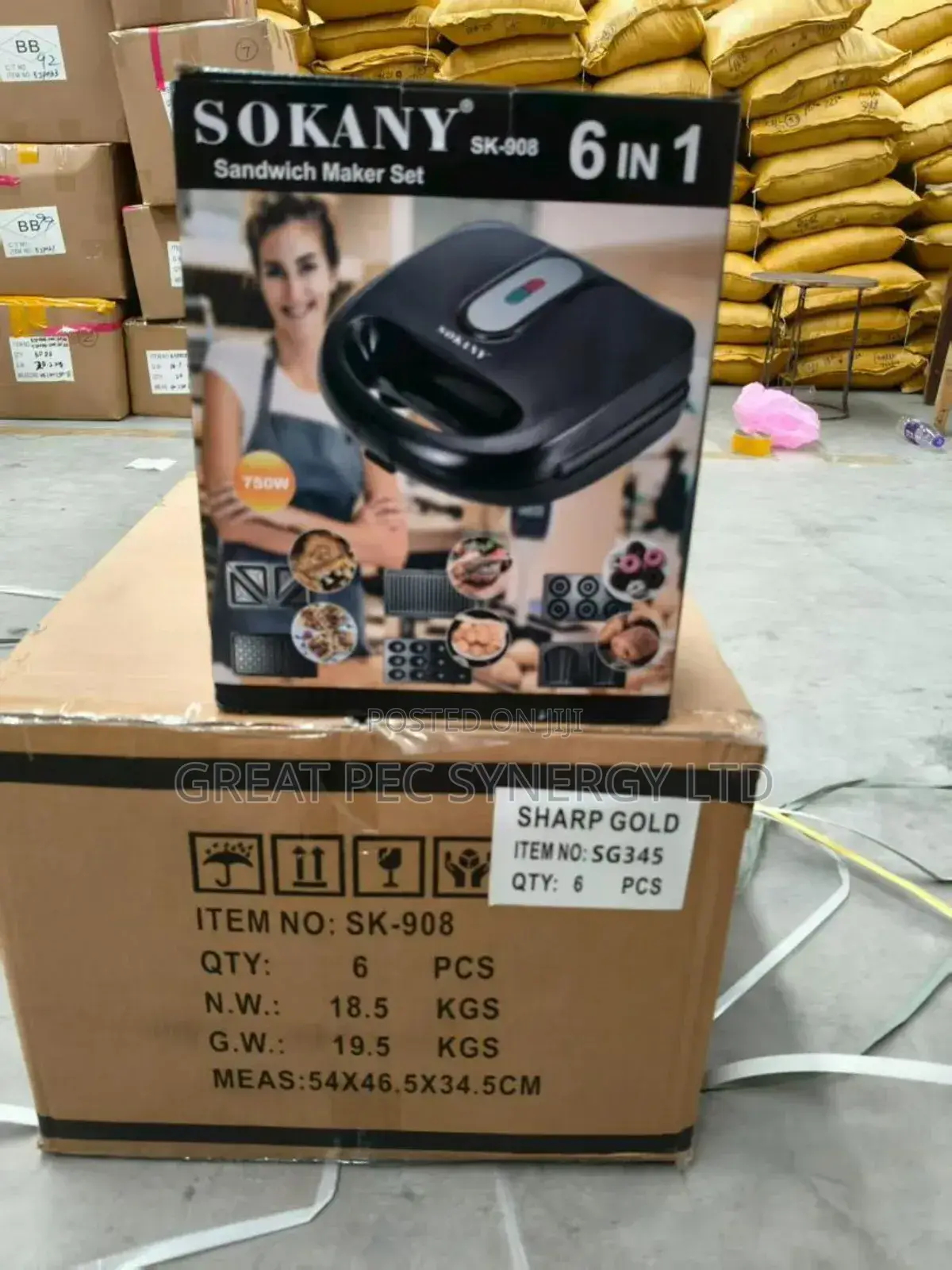 6 In 1 Sokany Toaster