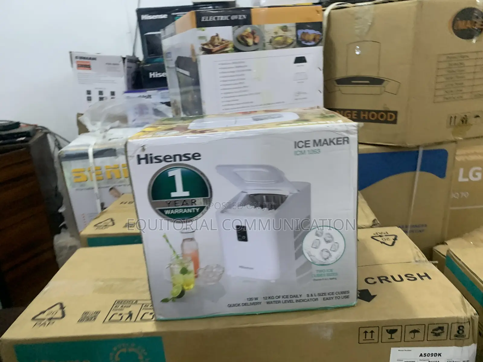 Hisense Icm1263 Efficient Ice Maker
