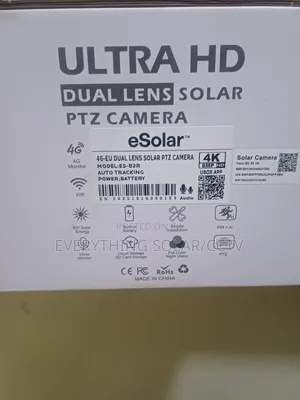 Solar Camera Dual View 8mp