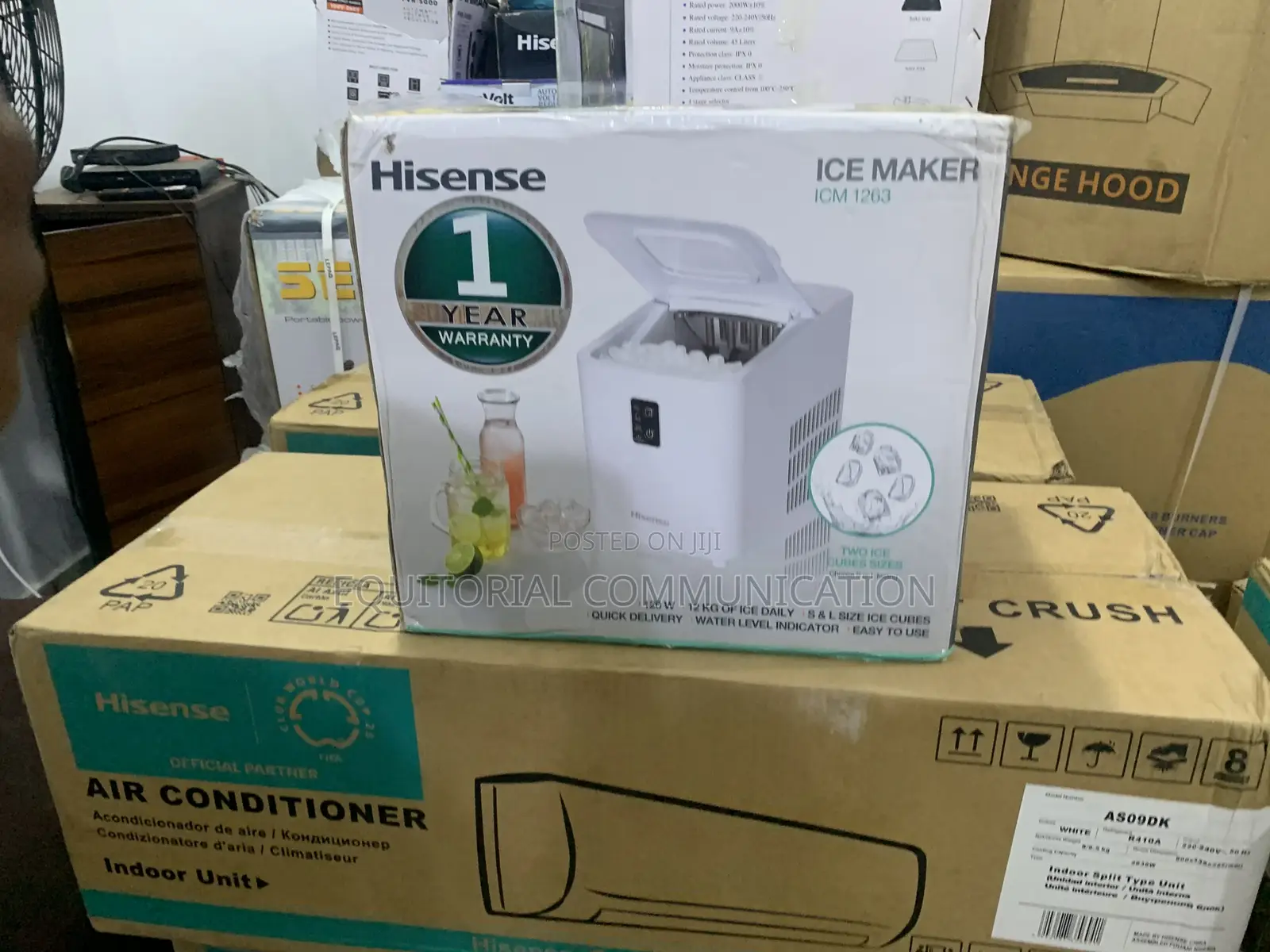 Hisense Icm1263 Modern Ice Maker