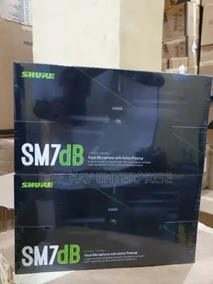 Shure Sm7db Microphone With Active Preamp