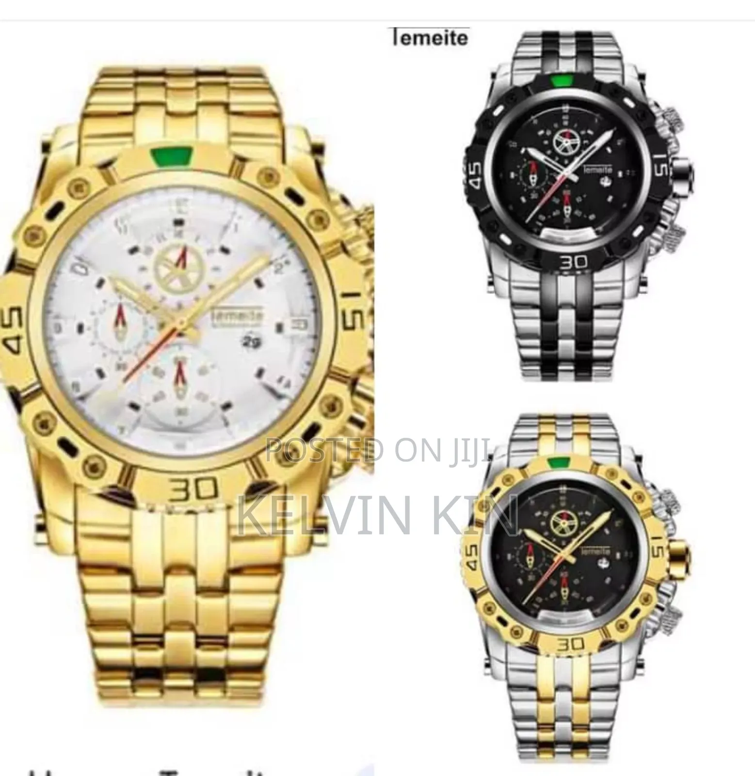Wrist Watch and Wallet