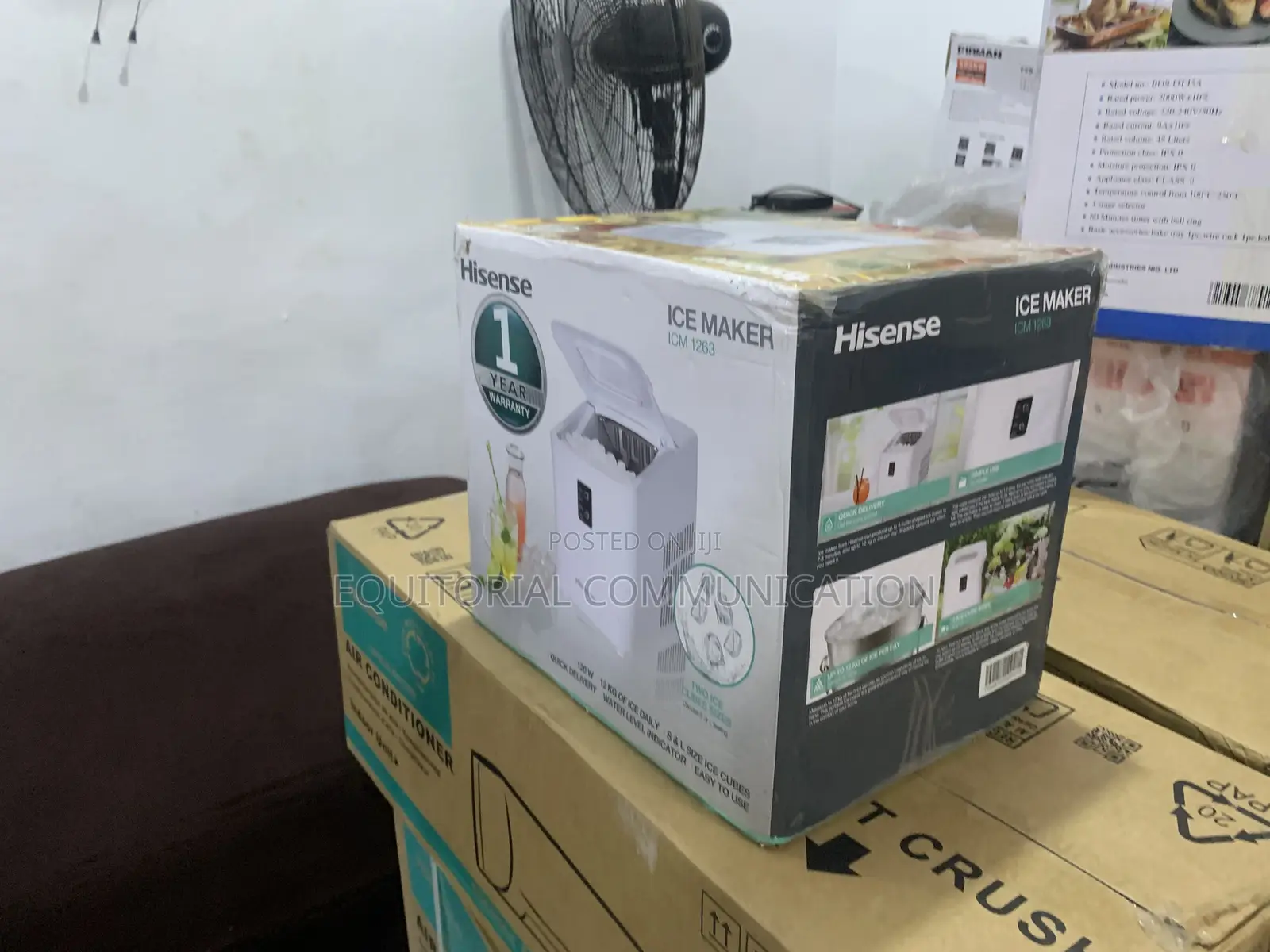 Hisense 12l Ice Maker With Fast Ice Output
