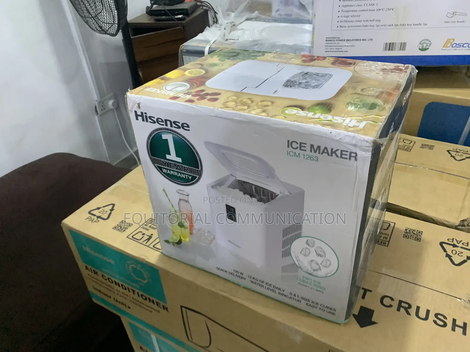 Hisense 12l Ice Maker With Durable Construction