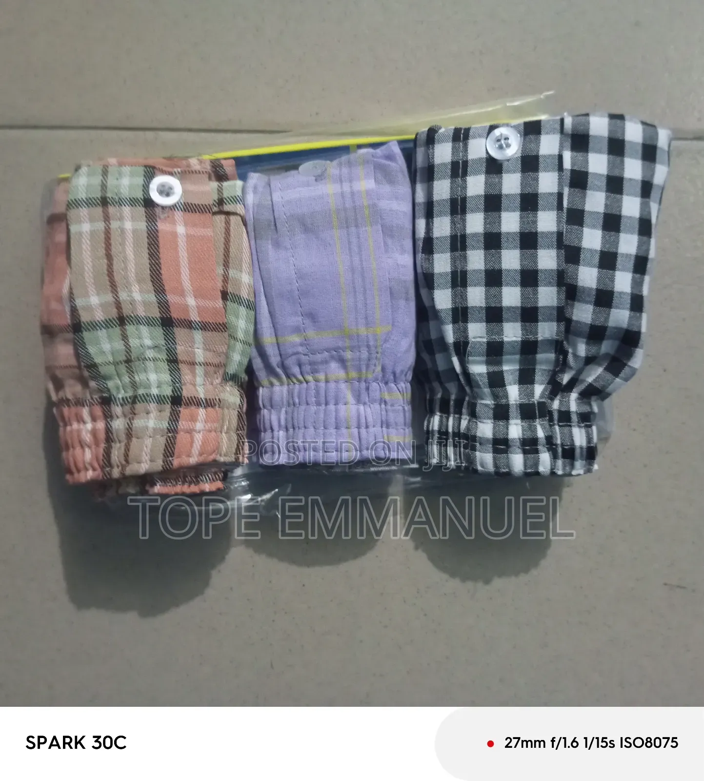 Men or Boys Cotton Boxers