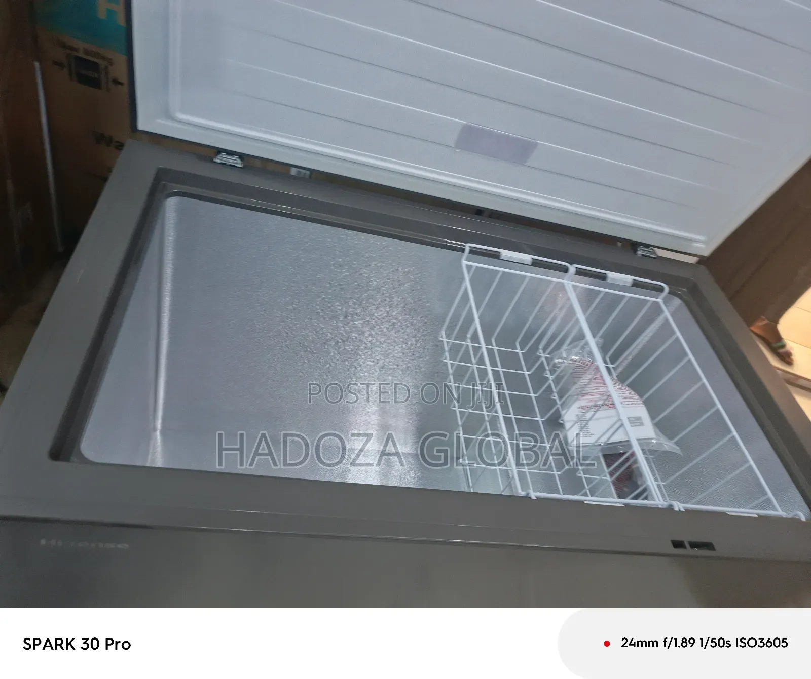 Quality Durable Hisense Chest Freezer Silver