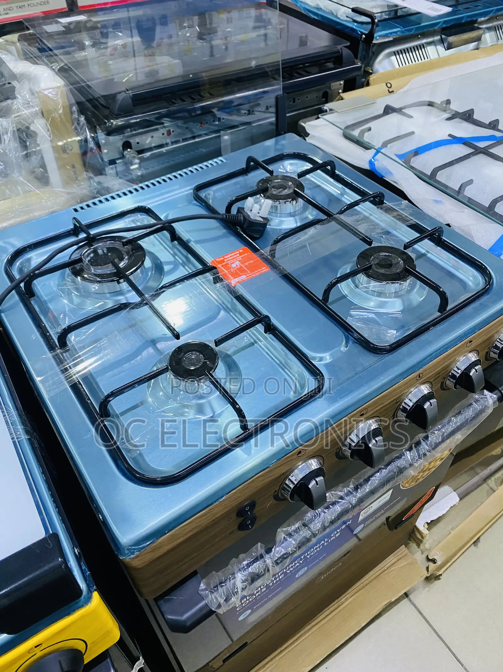 Midea 60x60 Gas Cooker, All Gas