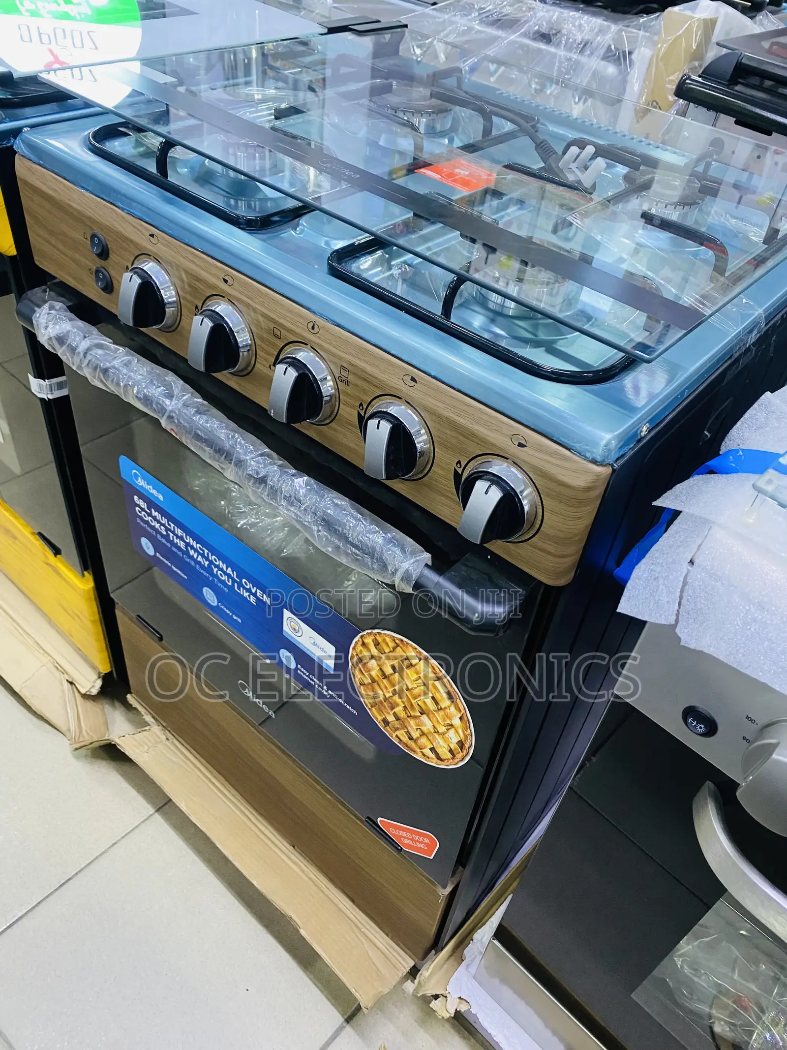 Midea 60x60 Gas Cooker, All Gas