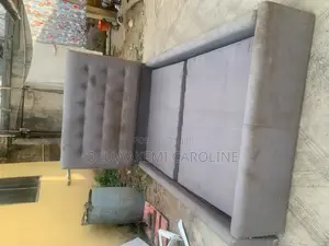 Gray Bed Frame