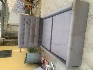 Gray Bed Frame