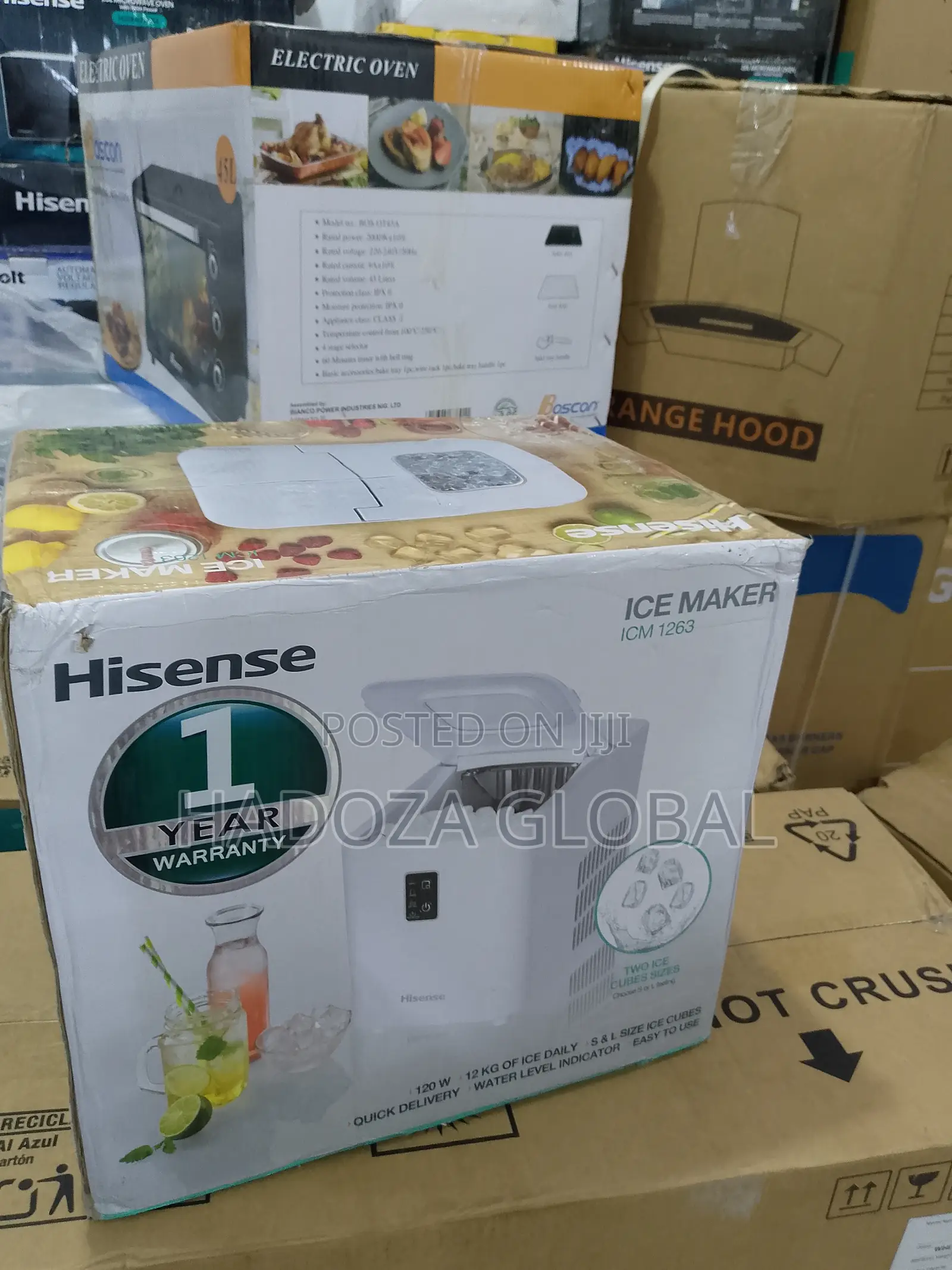 Hisense Ice Maker With Storage Basket