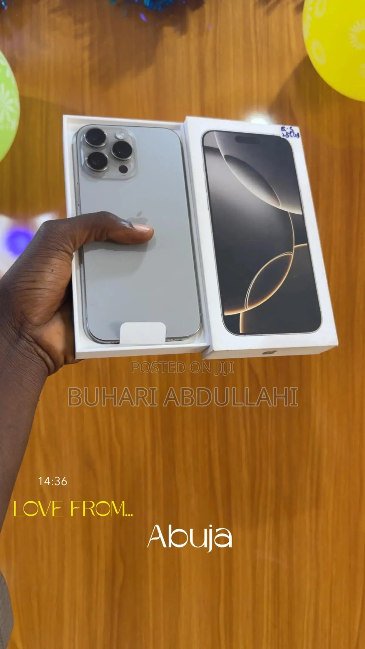 Apple iPhone 16 Pro Max 256 GB Gold