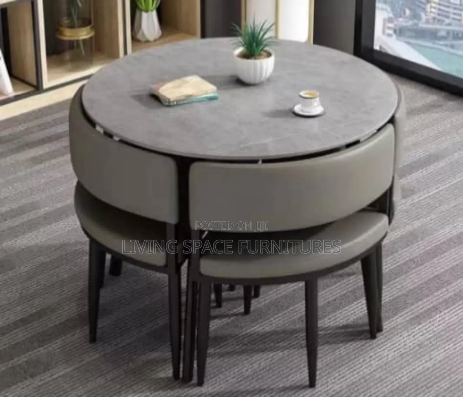 Brand New Round Dining Set by 4seaters