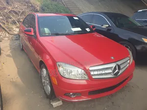 Mercedes-Benz C300 2010 Red
