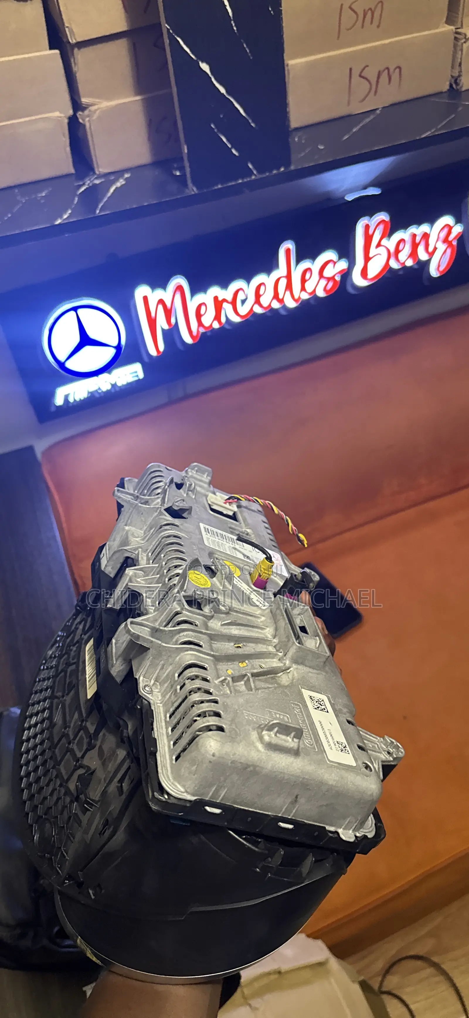 Digital Speed Clock for W205 C300 2019/2020 Model