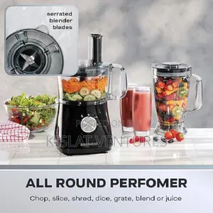 Daewoo 2l Compact Food Processor - 750w