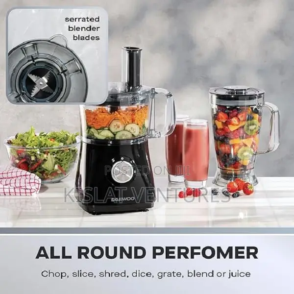 Daewoo 2l Compact Food Processor - 750w