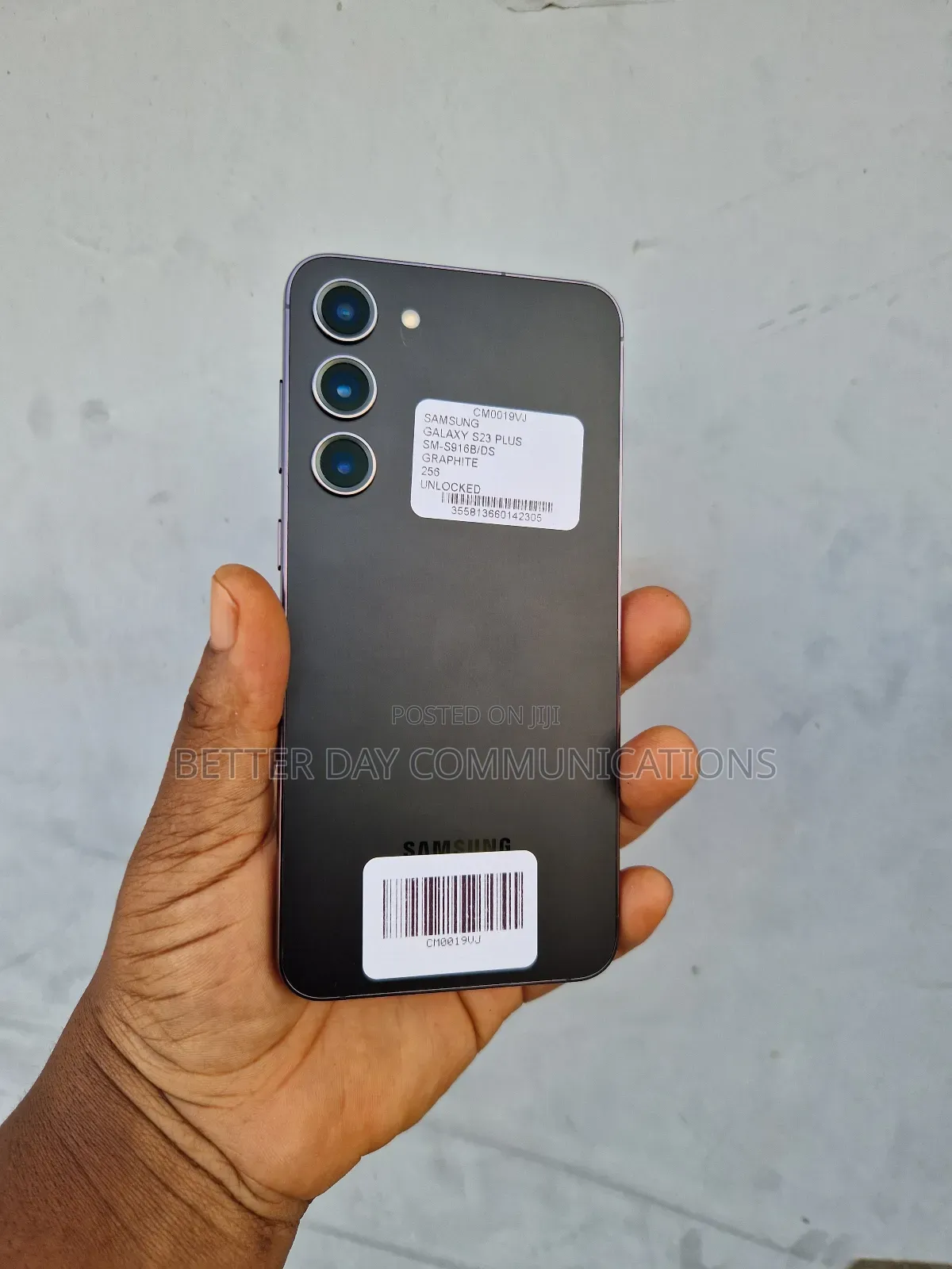 Samsung Galaxy S23 Plus 256 GB Black