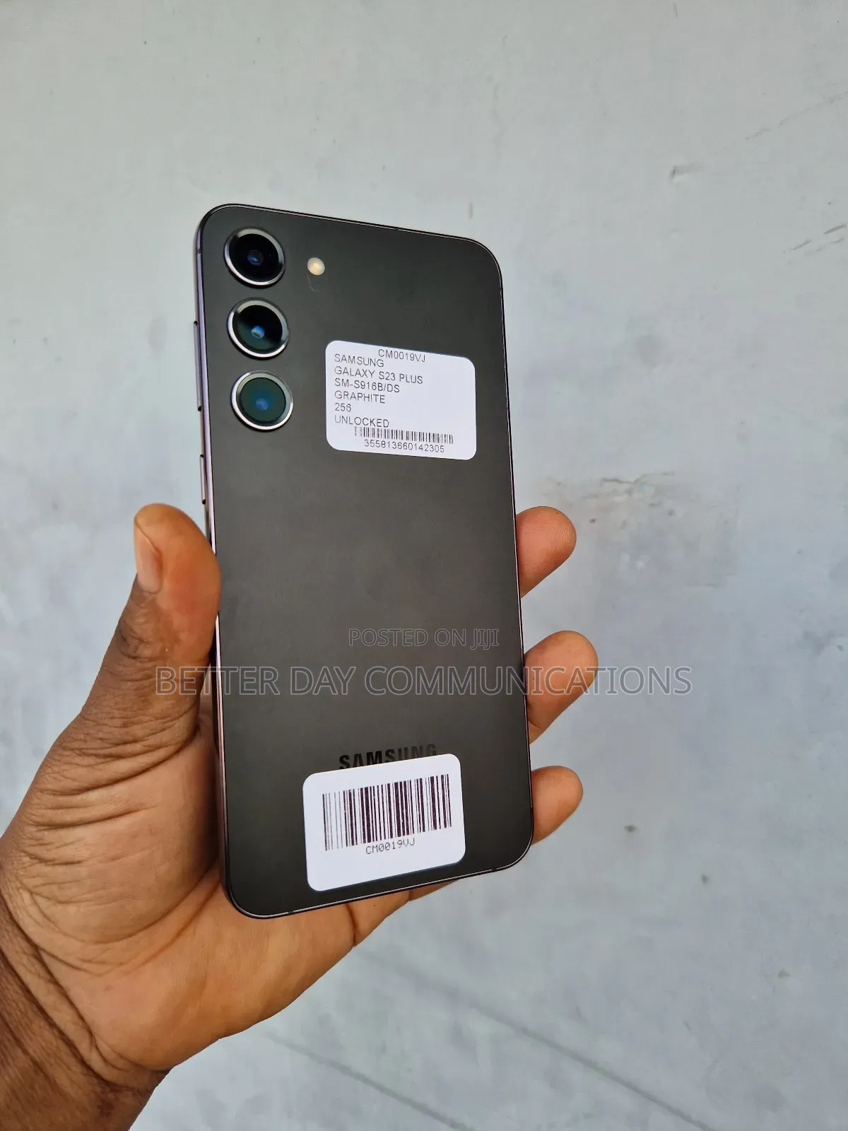 Samsung Galaxy S23 Plus 256 GB Black