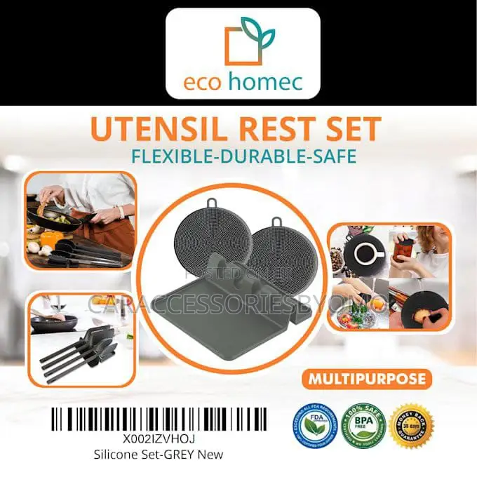 Silicone Utensils Rest Set