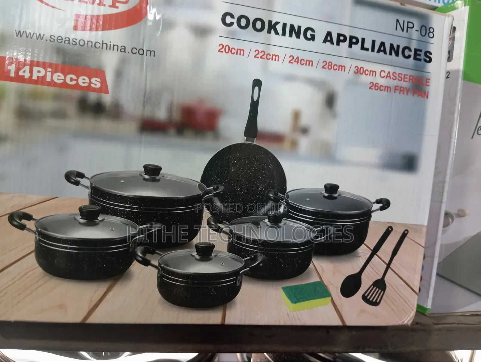 14pieces Quality Non Stick Pot