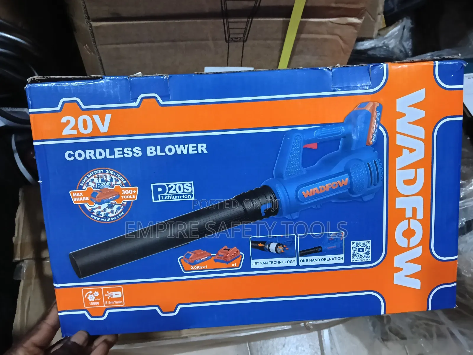 Wadfow Big Cordless Blower