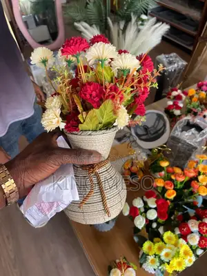 Table Basket Flower Vase
