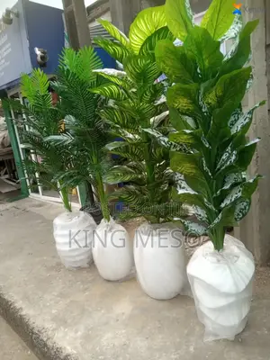 Artificial Plant and Pot Available as Seen