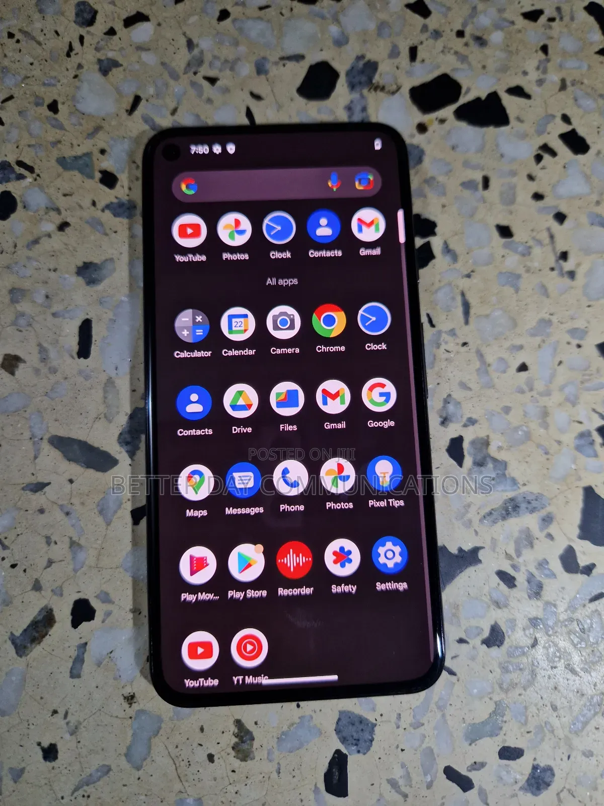 Google Pixel 5 128 GB Black