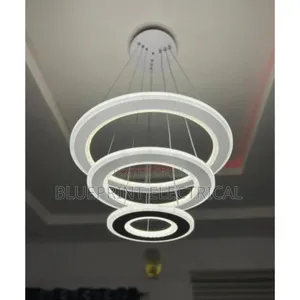 3-Ring Multicolor Led Chandelier