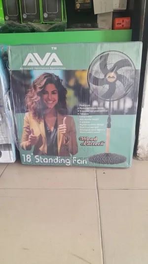 16" 18" Rechargeable, Electric and Solar Standing Fan