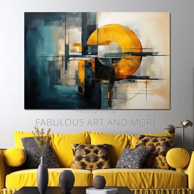 Foreign Abstract Artwork Print