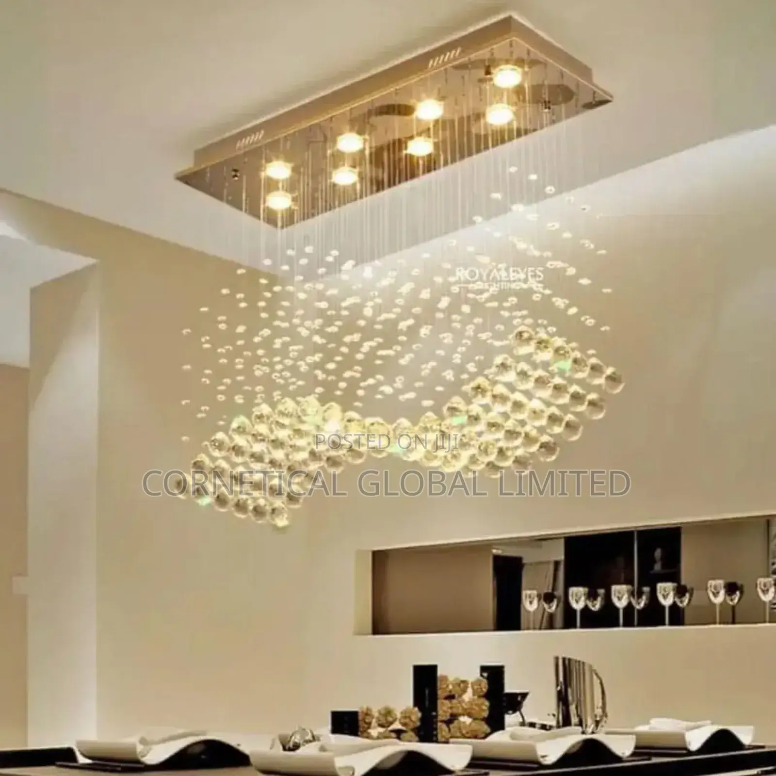 Modern Quality Luxury Crystal Led Drop Chandelier Light