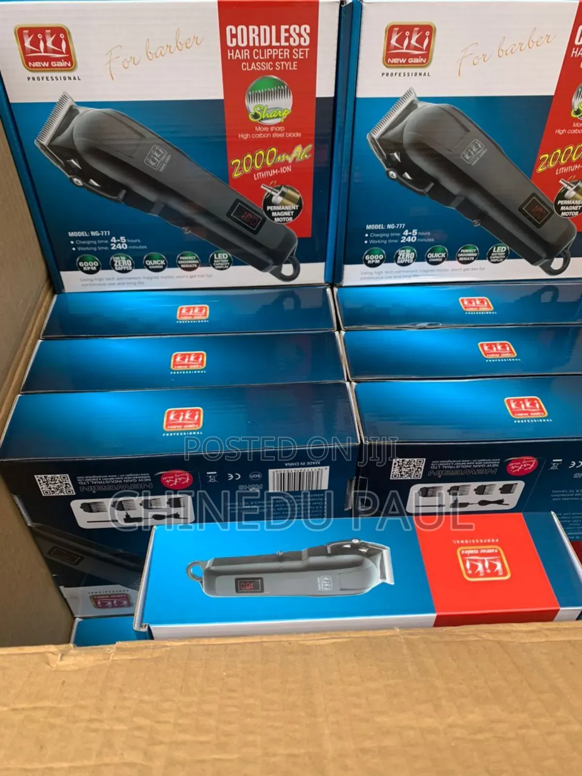 Kiki Rechargable Wireless Digital Clipper