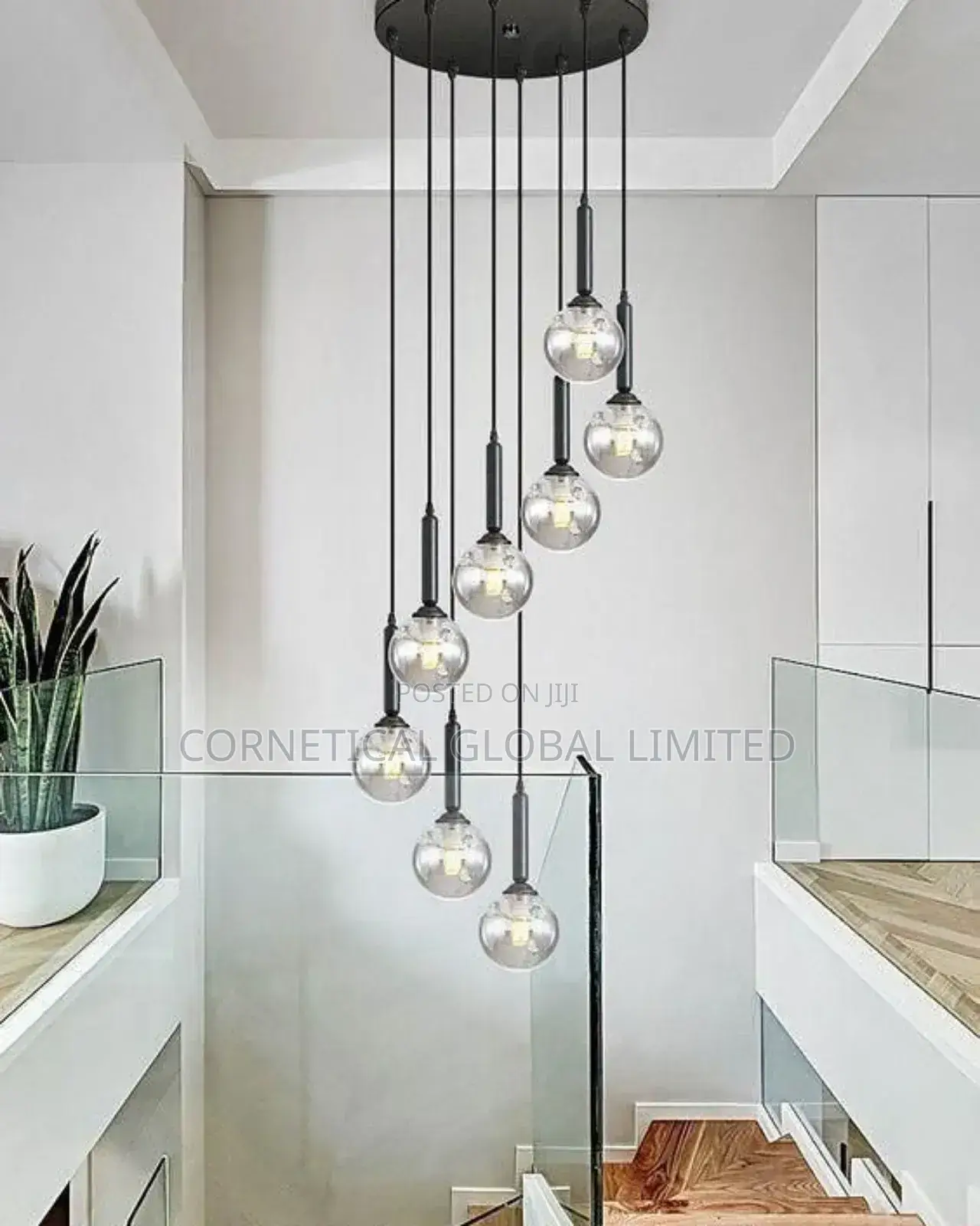 Modern Quality Luxury Canopy Drop Chandelier