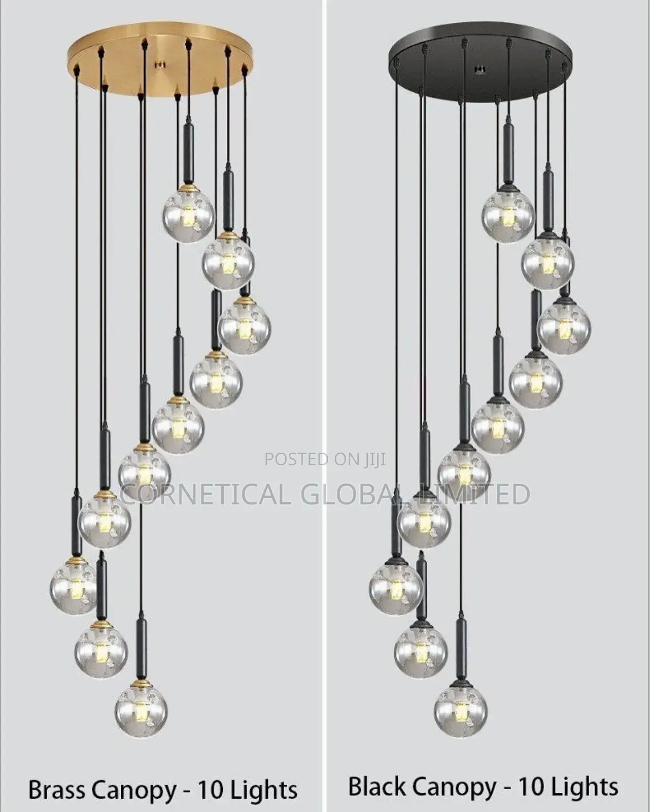 Modern Quality Luxury Canopy Drop Chandelier