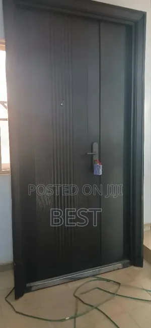 J Black Security Door
