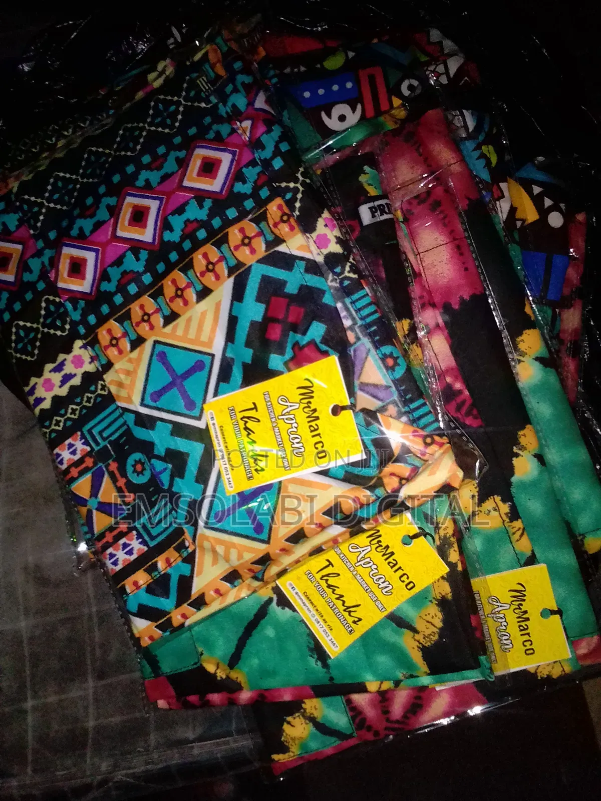 Ankara Pattern Apron