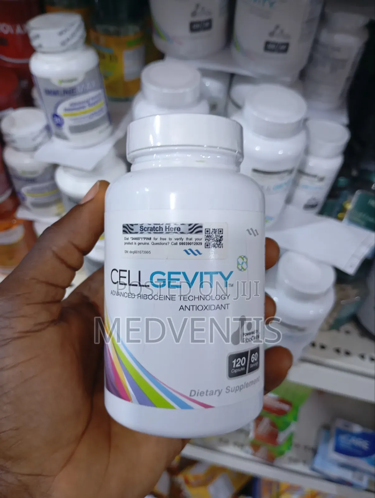 Cellgivity X 120 Capsules