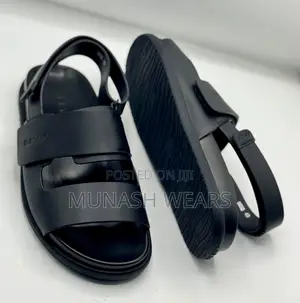 Original Leather Quality Slipers For Men 40-46