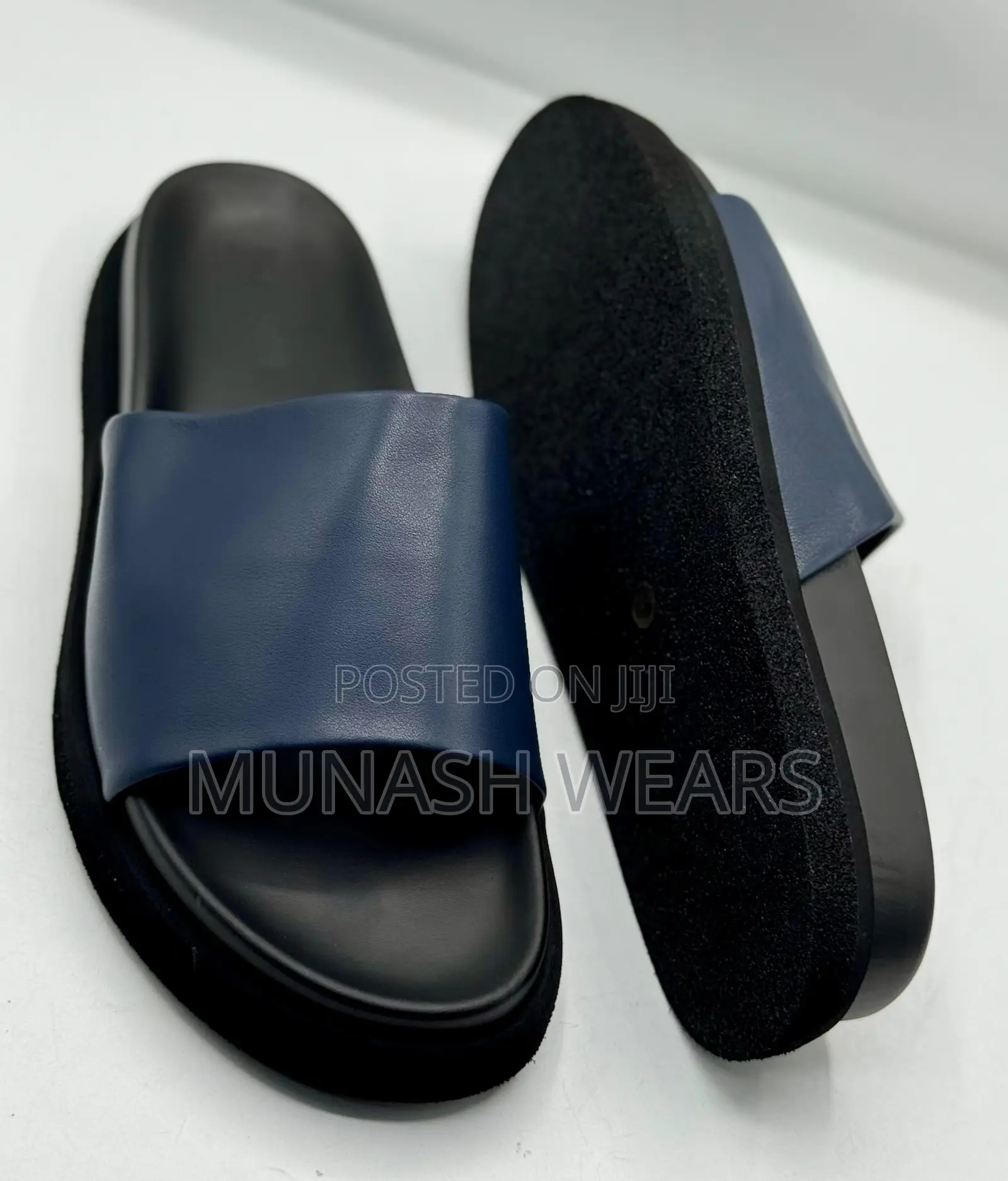 Original Leather Quality Slipers For Men 40-46