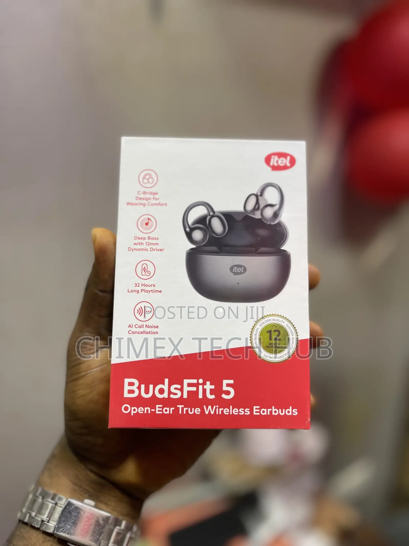 Itel Budsfit 5 Open-Ear True Wireless Earbuds