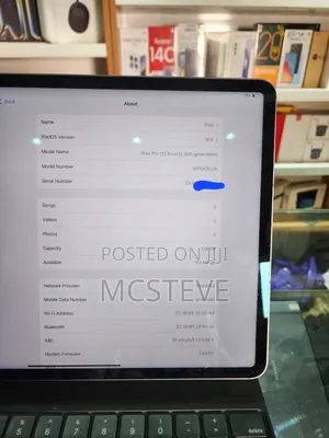 Apple iPad Pro 12.9 (2022) 128 GB Gray